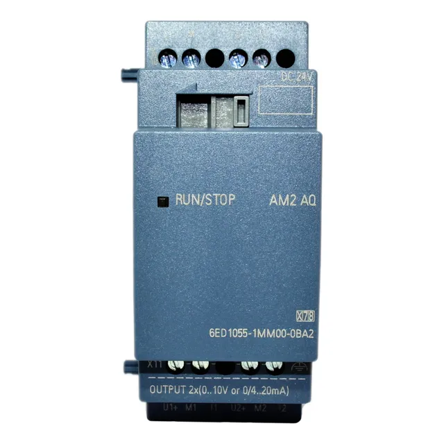 Siemens Logo Am2 Aq, Dc 24v, 2 Ao 6ed1055-1mm00-0ba2