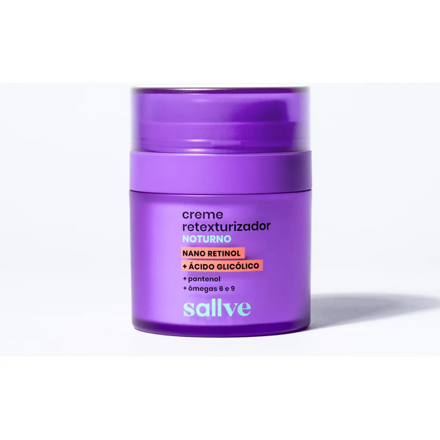 Cuidado Facial Creme Retexturizador Noturno 30g Sallve Noite Madura Cuidado Facial Creme Retexturizador Noturno 30g Sallve Noite Madura
