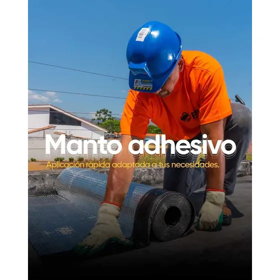 Manto Real Adhesivo Sl Edil 2,2mm  (rollo) 1,00m X 10m