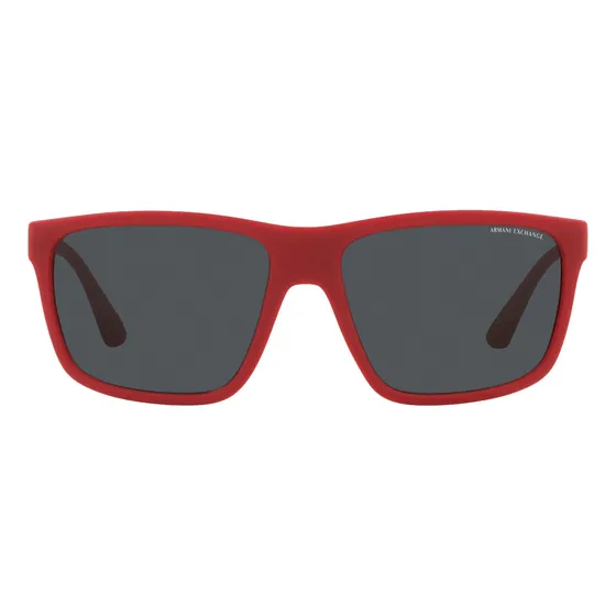 Lentes De Sol Armani Exchange Ax4121s Original Red Dark Grey