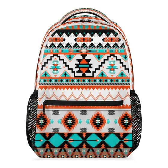 Uiwoltik Mochila Escolar Étnica Azteca Tribal, Mochila De Al