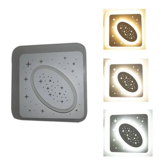 Lampara Led Decorativa 60w Carcasa Blanca