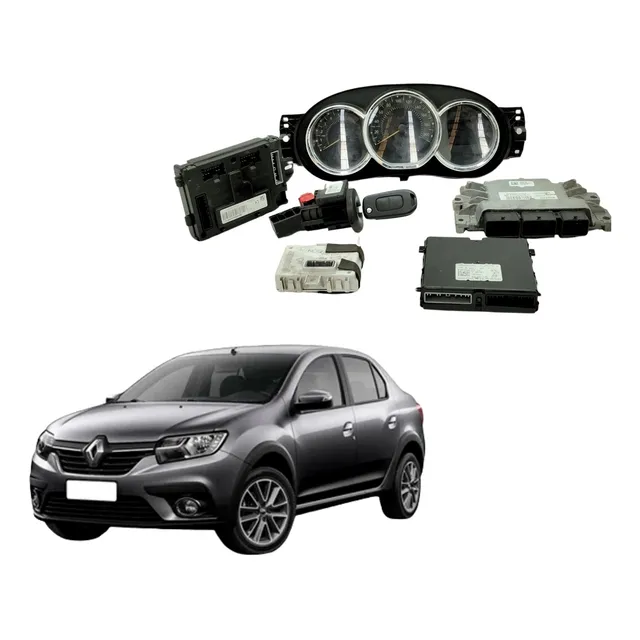 Kit Code Injeção Renault Logan Dynamique 1.6 2015 Usado