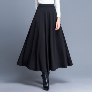 Vestido De Baile Con Falda Larga En A De Talle Alto, Talla G Vestido De Baile Con Falda Larga En A De Talle Alto, Talla G