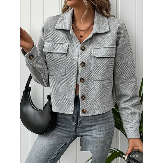 Chaqueta Corta Mujer Elegante