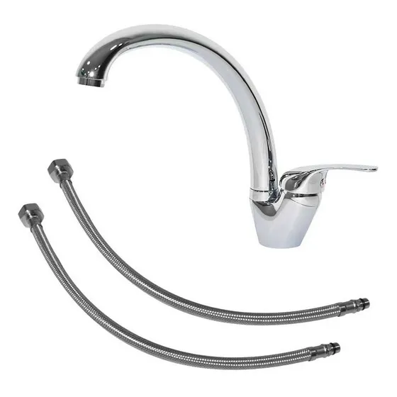 Griferia Llave  Monocontrol Para Cocina Lavaplatos