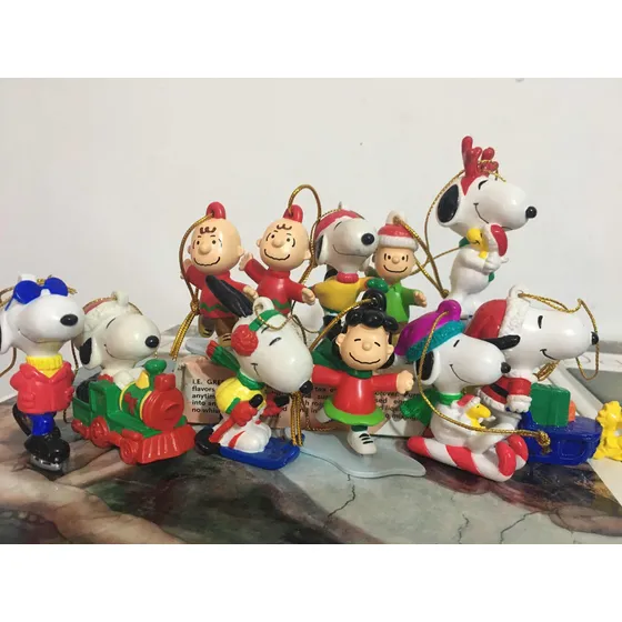 Snoopy Original Ornamento 7cm (11 Pz)