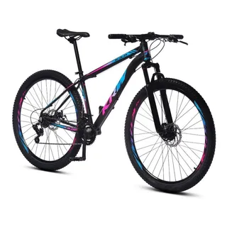 Bicicleta Aro 29 Krw S60 Mountain Bike 24 Velocidads CĂąmbios Shimano Freio A Disco SuspensĂŁo Dianteira Preto Azul E Rosa Tamanho Quadro 17 Bicicleta Aro 29 Krw S60 Mountain Bike 24 Velocidads CĂąmbios Shimano Freio A Disco SuspensĂŁo Dianteira Preto Azul E Rosa Tamanho Quadro 17