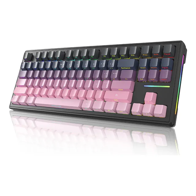 Attack Shark M87teclado Mecánico Intercambiable Caliente Rgb