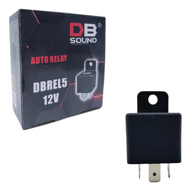 Relevador Db Sound 5 Patas 12v Dbrel5 Paquete 25 Piezas