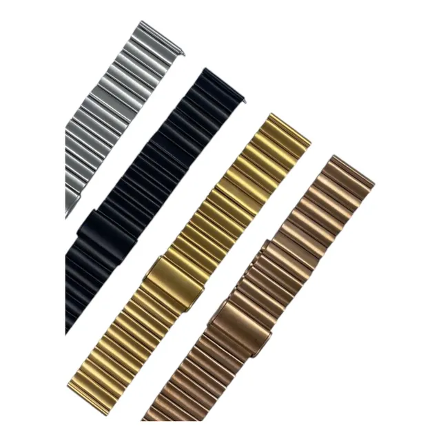 Correas Metálicas Amazfit Samsung Huawei Redmi Smartwatch