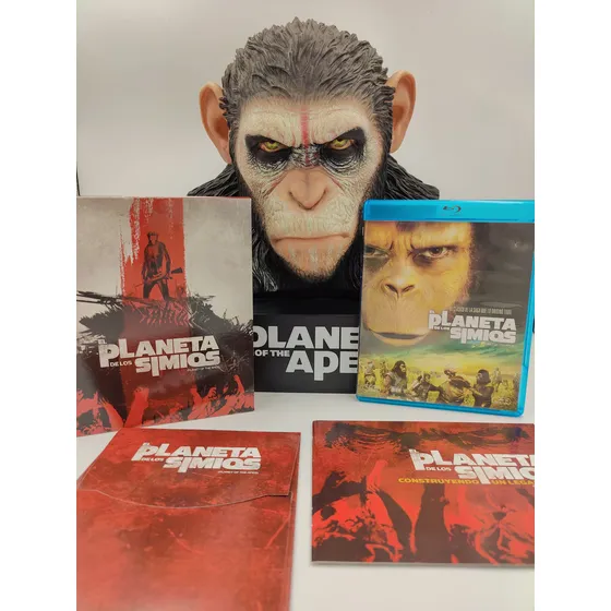 Edición Colección Planeta De Los Simios Caesar's Blu-ray