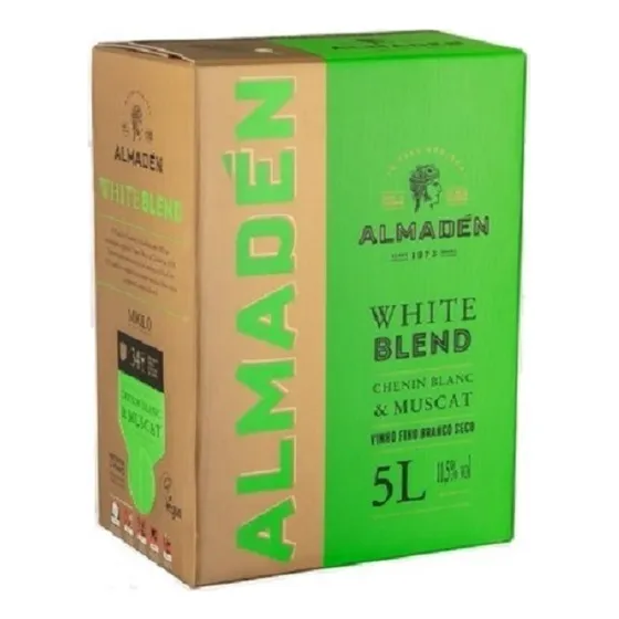 Vinho Almadén White Blend Chenin Blanc & Muscat Bag 5lts