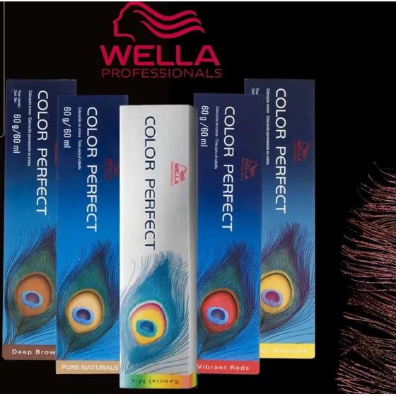 Tinte Color Perfect De Wella 60gr + Crema Activadora