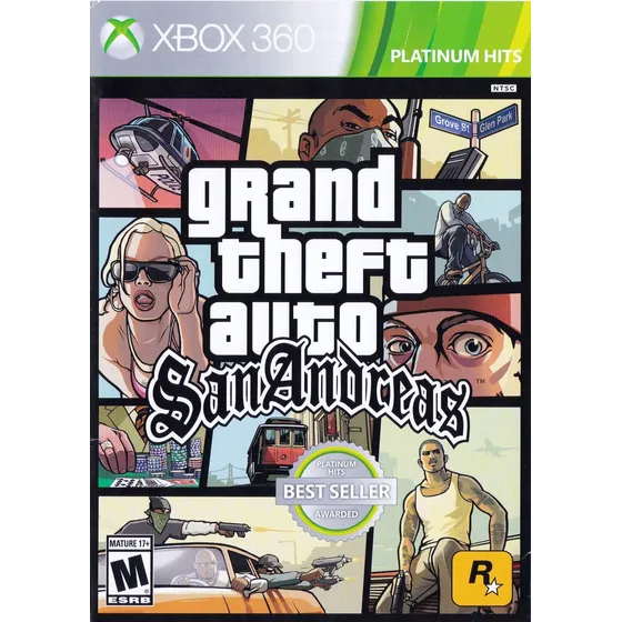 Gta San Andreas Xbox 360 (leia O Anúncio)