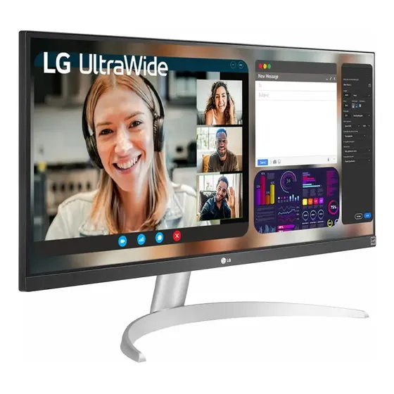 Monitor LG Ultrawidetm Tela Ips De 29 , 100hz - 29wq600b