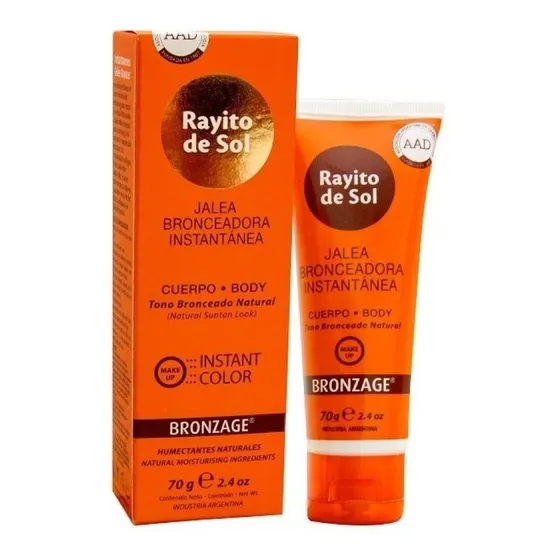 Rayito De Sol Jalea Bronceadora Instantánea 70g | Sagrin