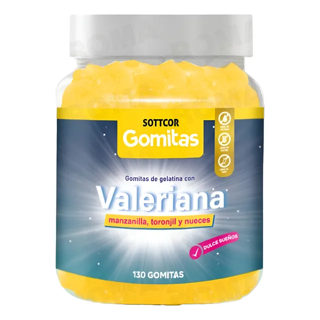 Gomitas Valeriana 130 Und Sottcor Labs