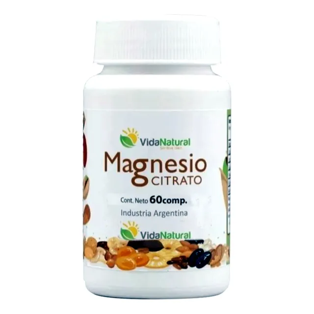 Citrato De Magnesio 60 C Depresión Ansiedad Insomnio Estrés