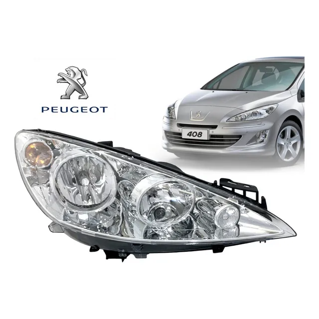 Faro Delantero Derecho Para Peugeot 408 2018