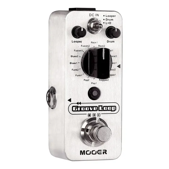 Pedal Mooer Micro Groove Loop Drum Machine Looper Pedal Mlp2