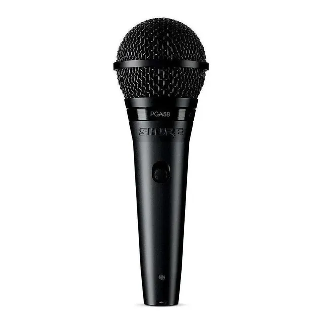 Micrófono Shure Pg Alta Pga58-xlr Dinámico Cardioide Negro