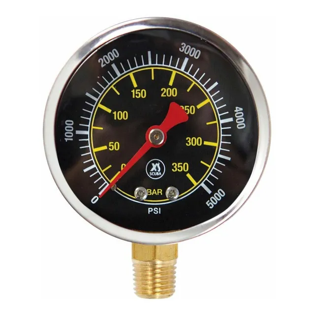 Xs Presion Gauge Solo Arriba Uso Agua Buceo