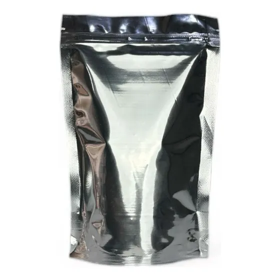 Embalagem Stand Up Pouch Metalizado Zip Lock 12x19 - 50 Un