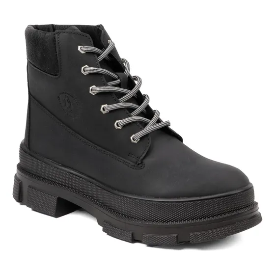 Botín Para Mujer Casual Hush Puppies Hp01722 Negro 22-26
