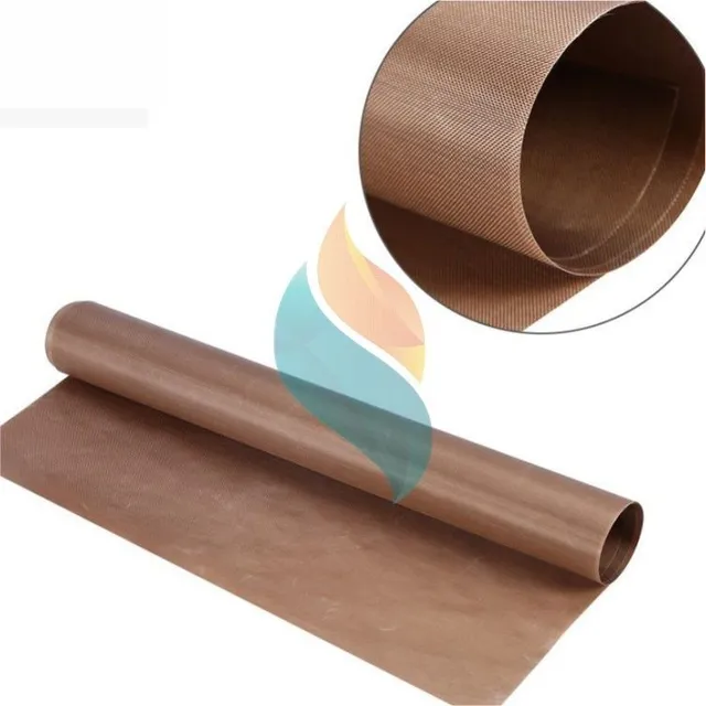 Tela Teflonada 50x40 130mic Estampadora Plancha Sublimacion Color Marrón Oscuro
