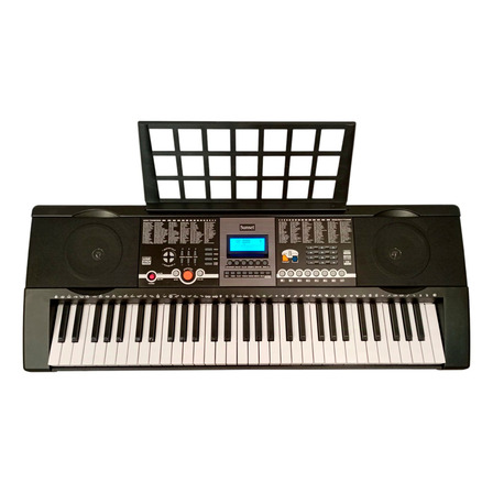 Teclado Organo Sensitivo 61 Teclas Sunset Ek-207 Midi Fuente Color Negro Teclado Organo Sensitivo 61 Teclas Sunset Ek-207 Midi Fuente Color Negro