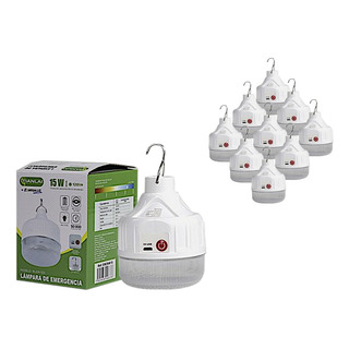 Foco Led Portatil 15w 120lm Emergencia Recargable 10 Piezas Foco Led Portatil 15w 120lm Emergencia Recargable 10 Piezas