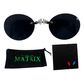 Lentes De Morfeo Negros Con Funda De The Matrix Ciberpunk Lentes De Morfeo Negros Con Funda De The Matrix Ciberpunk