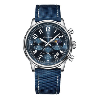 Reloj De Cuarzo Luminoso Con Cronógrafo De Lujo Poedagar Reloj De Cuarzo Luminoso Con Cronógrafo De Lujo Poedagar