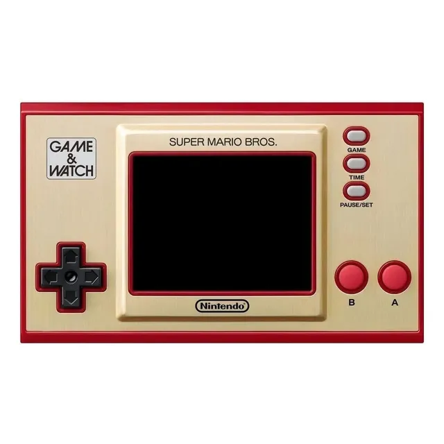 Nintendo Game & Watch Super Mario Bros. color rojo y dorado 2016