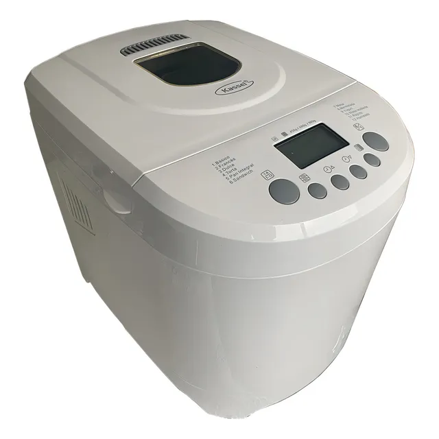 Maquina De Hacer Pan Panificadora Kassel Ks-pm16 Ff Color Blanco