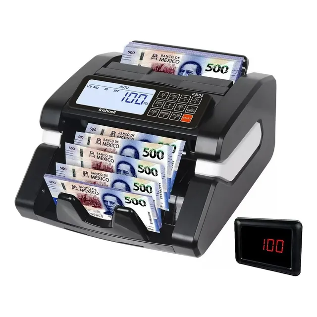 Contador De Billetes Detecta Billetes Falsos Kishnell Kb05
