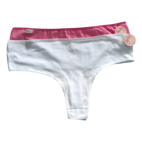 Culote Less Talle Grande  Pack X2 Algodón/lycra Hasta T 54 