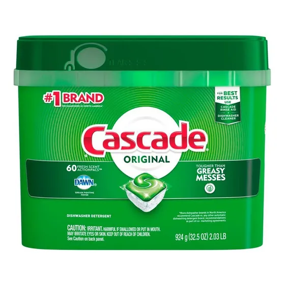 Cascade Original Actionpac Detergente Para Lavavajillas X 60