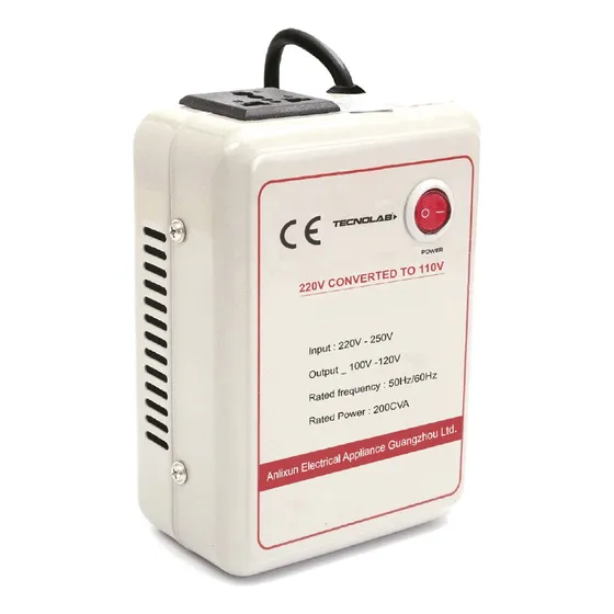 Transformador De Corriente 220v A 110v 500w Tecnolab Tl327