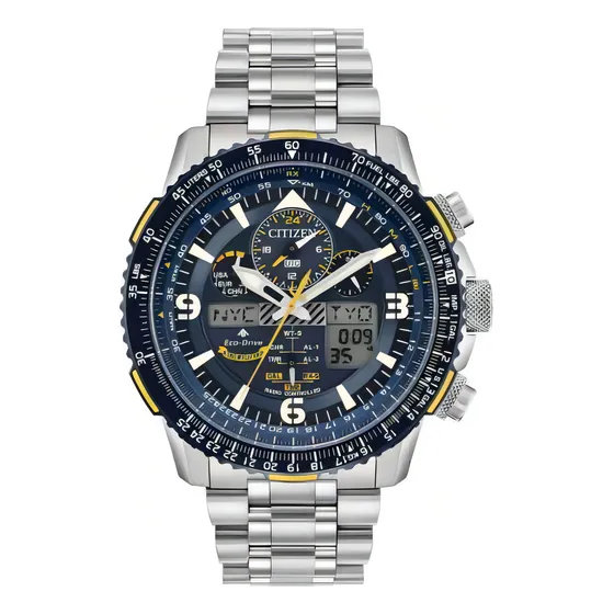 Relógio Citizen Eco Drive Blue Angels Jy8078-52l