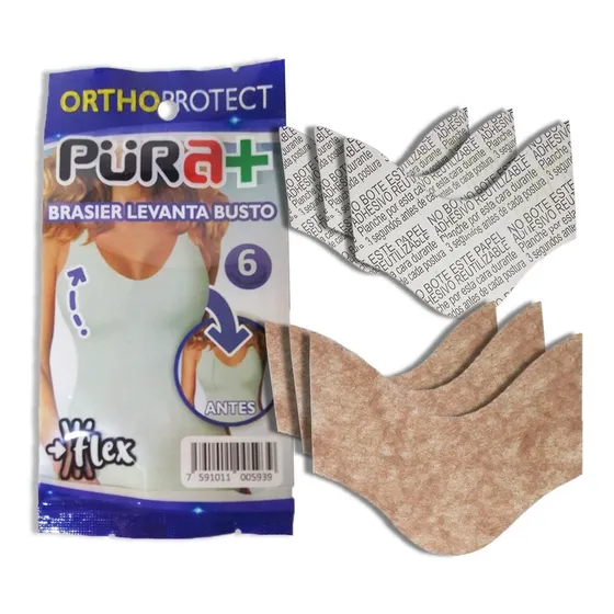 Levanta Busto Brasier Adhesivo Invisible Pura+