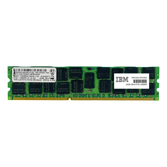 Memória 16gb Pc3l-10600r Ibm Server X3550 X3650 X3755 M3