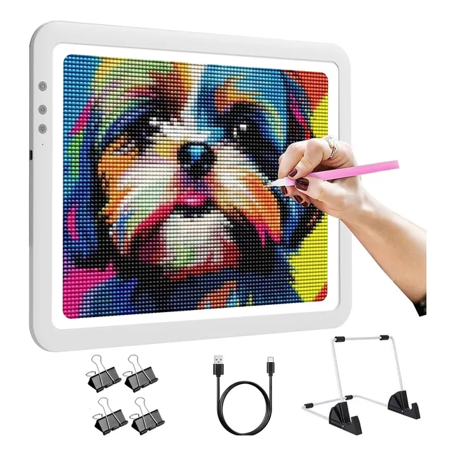 Tableta De Luz Dibujo Led A4 Recargable 3500mah, Regulable