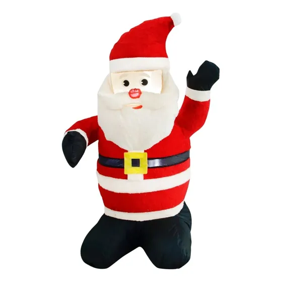 Papai Noel Inflável Gigante Iluminado Led Natal  1,2 Metros