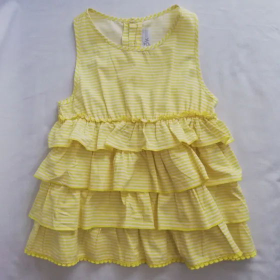 Blusa De Rayas Y Faralados Para Niña Epk Talla 8