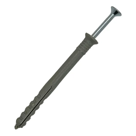 Tarugo Clavo - Tornillo Punta Cruz 8 X 80mm - 50 Unidades