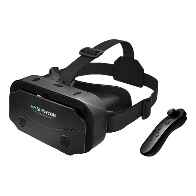 Lentes De Realidad Virtual 3d Vr Box Con Control Remoto