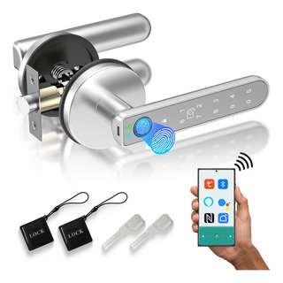 Foxgard Cerradura Inteligente Cerradura Electrónica Cerradura Digital Fca02-sr Tuya Bluetooth Aleación Aplicable Tanto A Izquierda Como A Derecha Foxgard Cerradura Inteligente Cerradura Electrónica Cerradura Digital Fca02-sr Tuya Bluetooth Aleación Aplicable Tanto A Izquierda Como A Derecha
