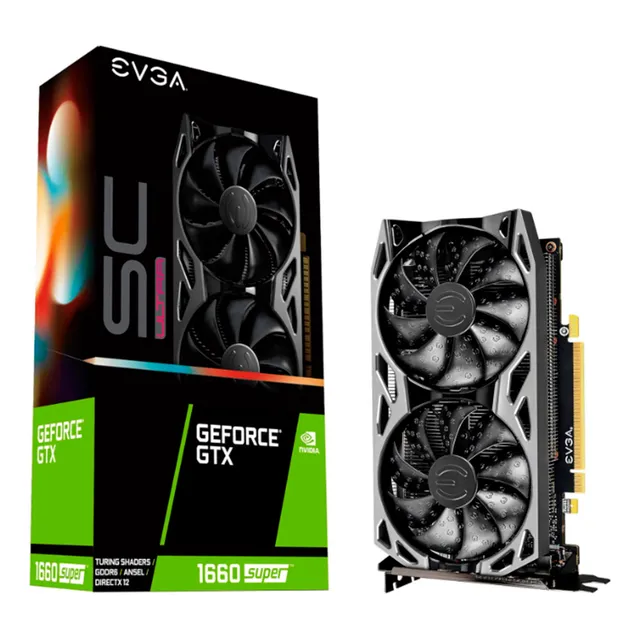 Tarjeta De Video Evga Geforce Gtx 1660 Ultra 6gb Gddr6 192bt